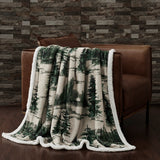 Joshua Campfire Sherpa Throw Throw