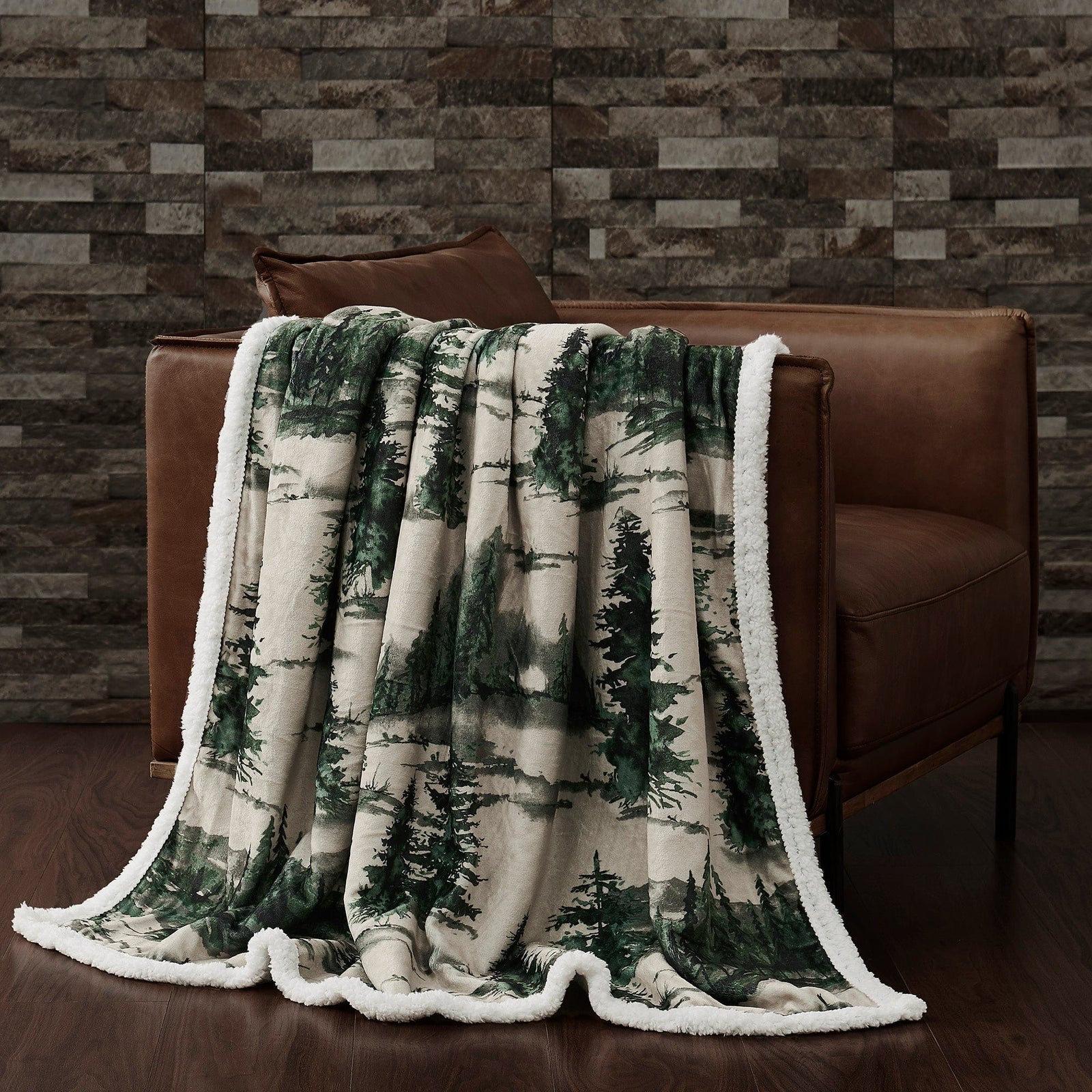 Joshua Campfire Sherpa Throw Throw