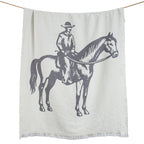 Lone Rider Chenille Jacquard Throw Throw