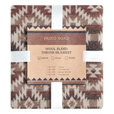 Mesa Wool Blend Blanket Set Throw