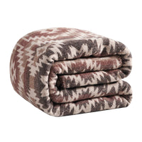 Mesa Wool Blend Blanket Set Throw