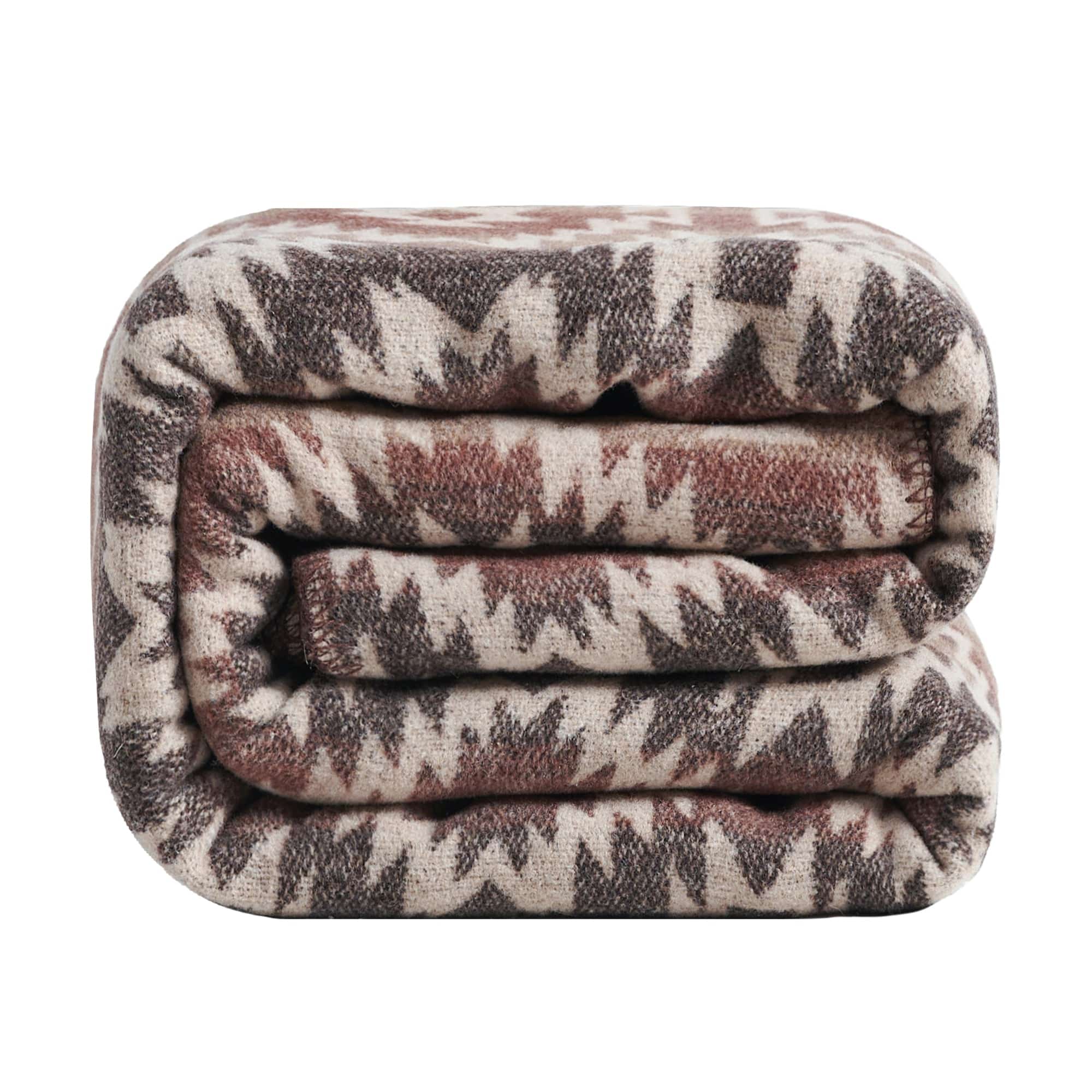 Mesa Wool Blend Blanket Set Throw