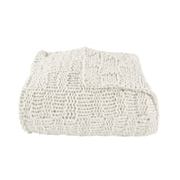 Chess Knit Throw Natural Throw