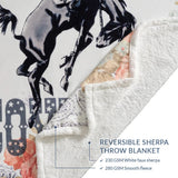 Rodeo Revival Campfire Sherpa Throw Throw