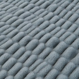 Ruched Rabbit Double-Sided Throw Throw