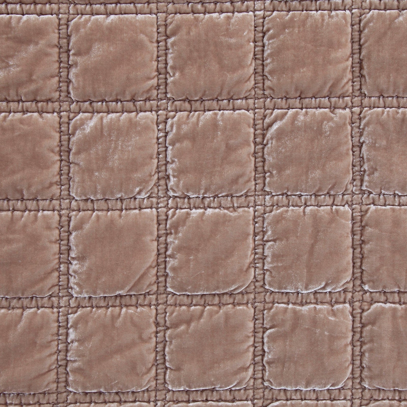 Stella Faux Silk Velvet Double Box Stitch Throw Throw