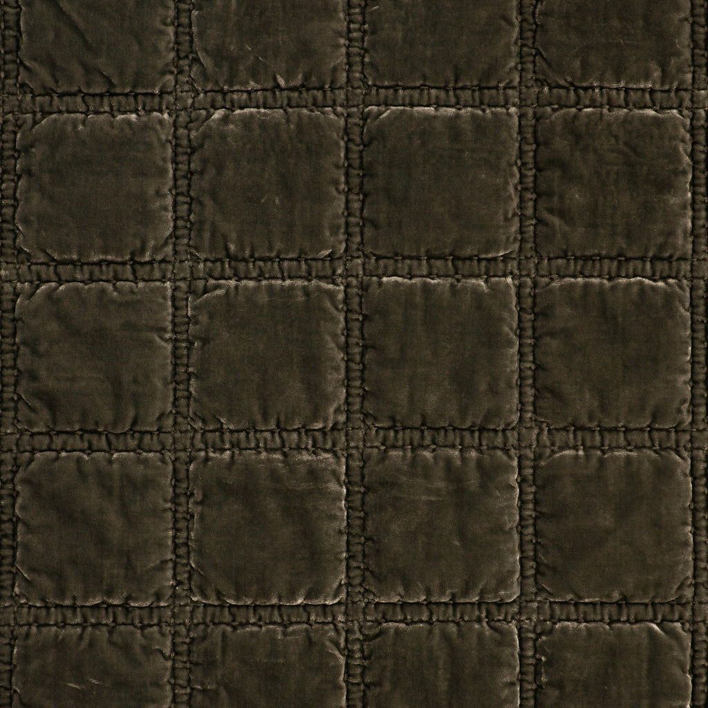 Stella Faux Silk Velvet Double Box Stitch Throw Throw