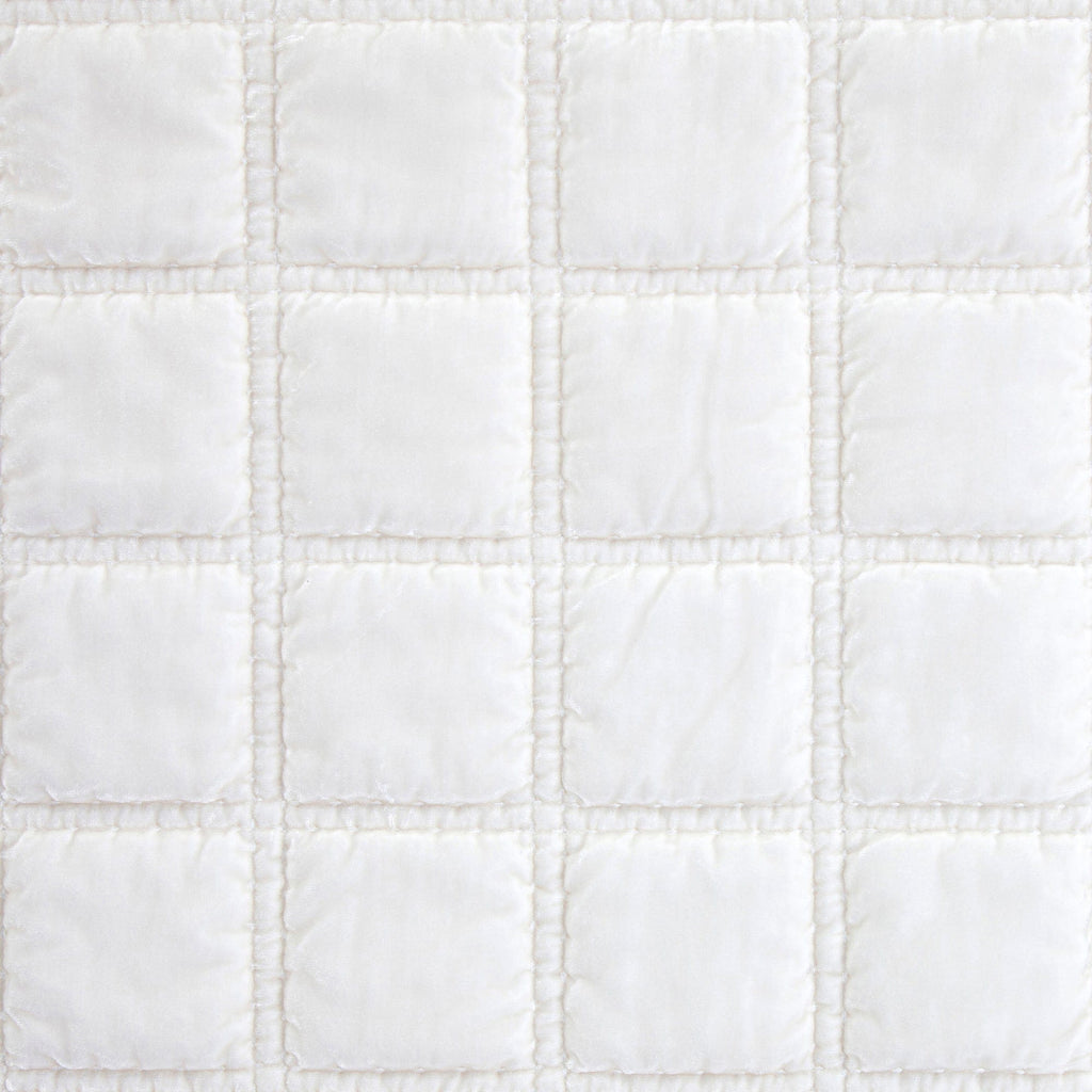 Stella Faux Silk Velvet Double Box Stitch Throw Throw