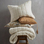 Stella Faux Silk Velvet Double Box Stitch Throw Throw