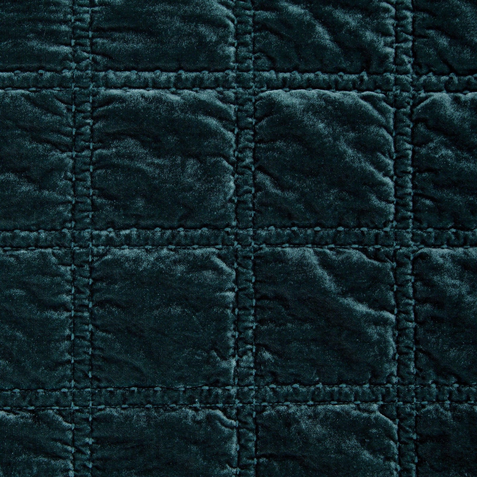 Stella Faux Silk Velvet Double Box Stitch Throw Throw