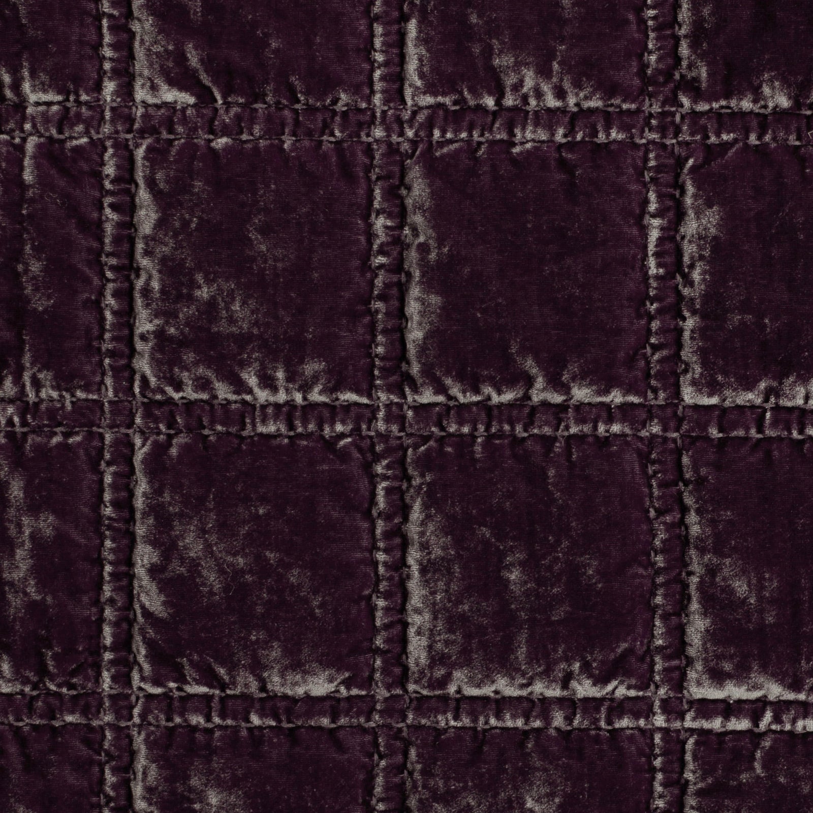 Stella Faux Silk Velvet Double Box Stitch Throw Throw