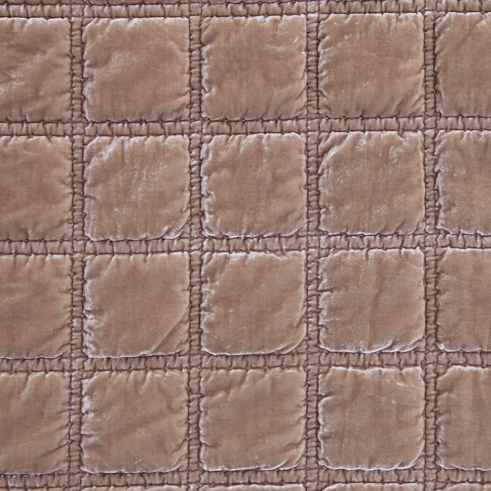 Stella Faux Silk Velvet Double Box Stitch Throw Throw