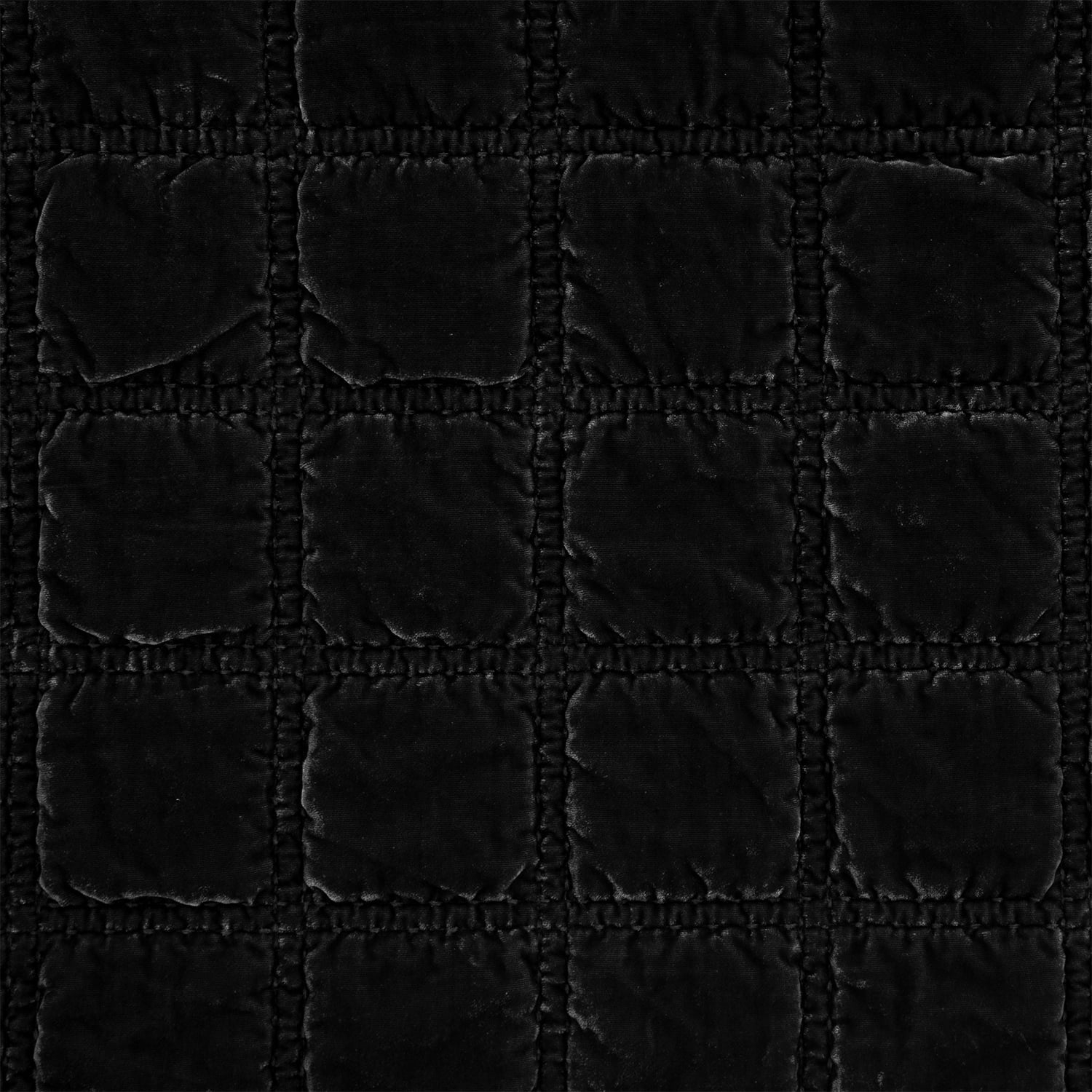Stella Faux Silk Velvet Double Box Stitch Throw Throw