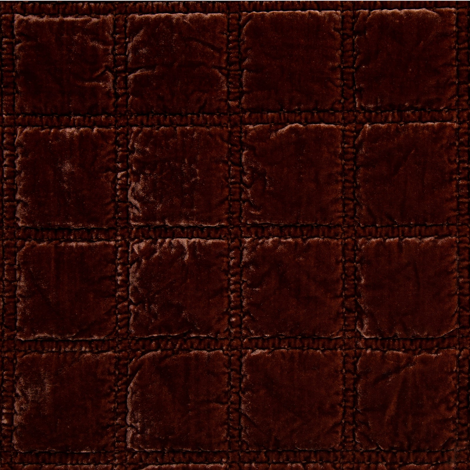 Stella Faux Silk Velvet Double Box Stitch Throw Throw
