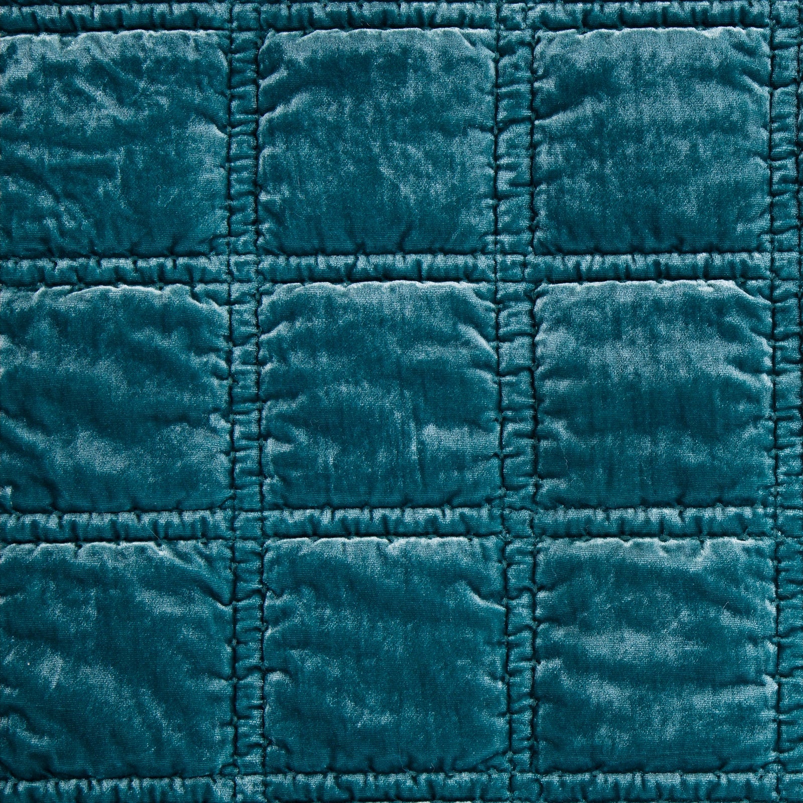 Stella Faux Silk Velvet Double Box Stitch Throw Throw