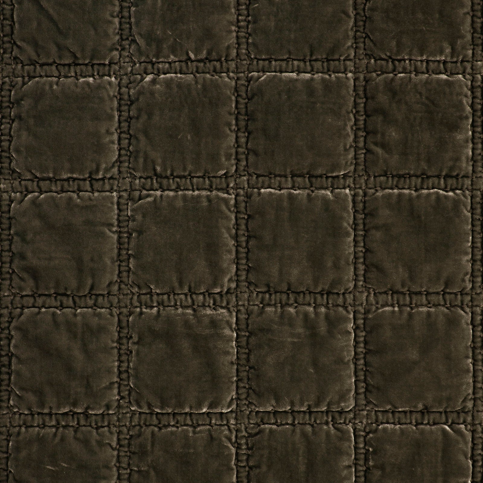 Stella Faux Silk Velvet Double Box Stitch Throw Throw
