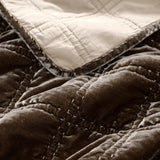 Stella Faux Silk Velvet Double Box Stitch Throw Throw