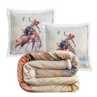 Buster Campfire Sherpa Throw Throw Set Throw