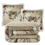 Rowena Longhorn Campfire Sherpa Throw Throw Set Throw