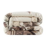 Western Range Campfire Sherpa Throw Throw