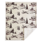 White Pine Campfire Sherpa Throw, 6 MOQ Throw
