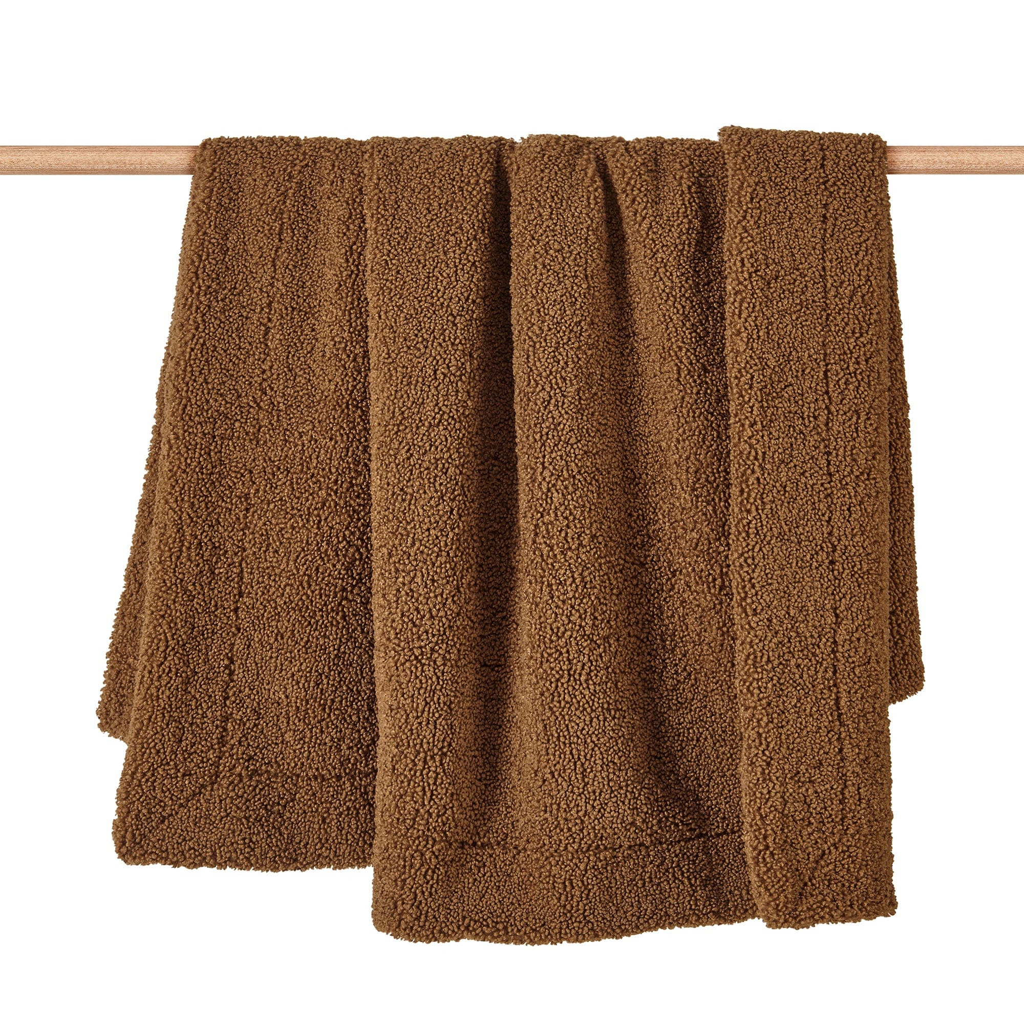 Teddy Throw Blanket 50"W x 60"L / Umber Throws