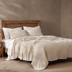 Cotton Voile Blanket Set Twin / Sable