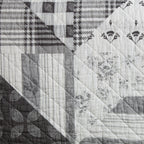 Patchwork Prairie Reversible Quilt Set Quilt