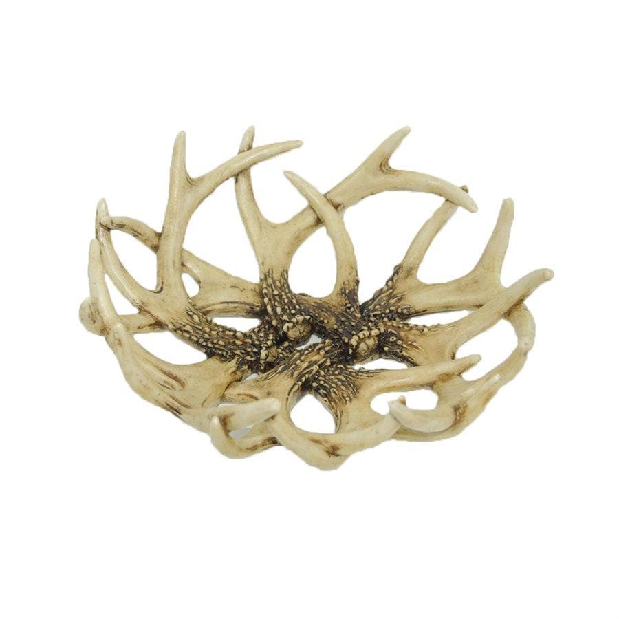 Faux Antler Decorative Basket/Tray Basket