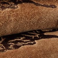 3 PC 3-Horse Embroidered Towel Set, Mocha Bath Towel