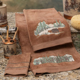 Joshua 3PC Towel Set, Mocha Bath Towel