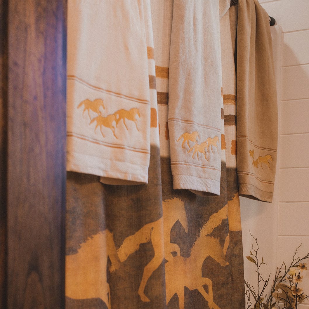 Remuda Running Horse 3PC Bath Towel Set Bath Towel