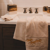 Remuda Running Horse 3PC Bath Towel Set Bath Towel