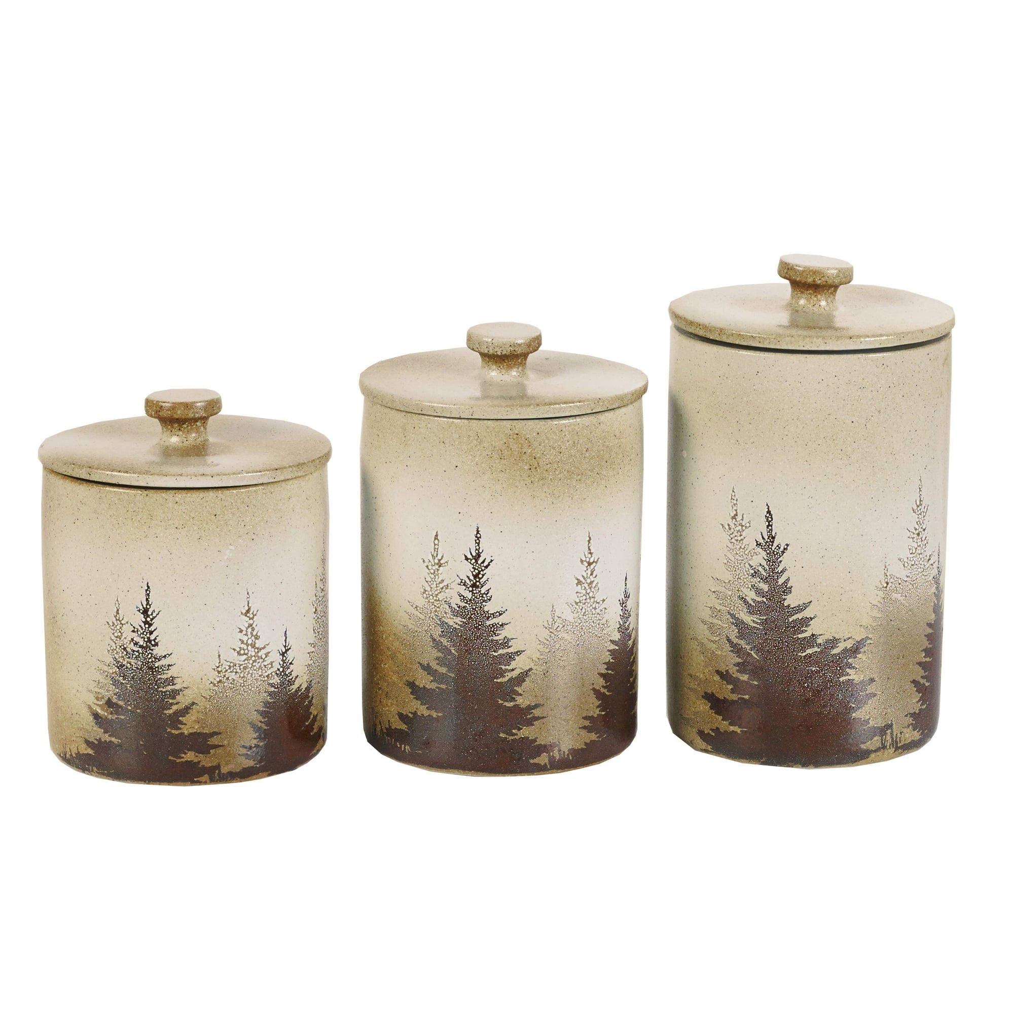 Clearwater Pines 3PC Canister Set Canister
