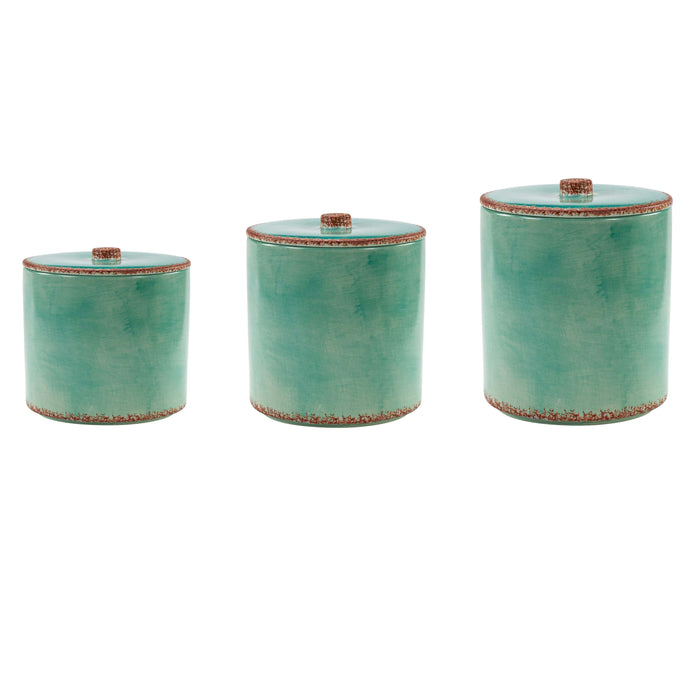 Patina 3PC Canister Set Canister
