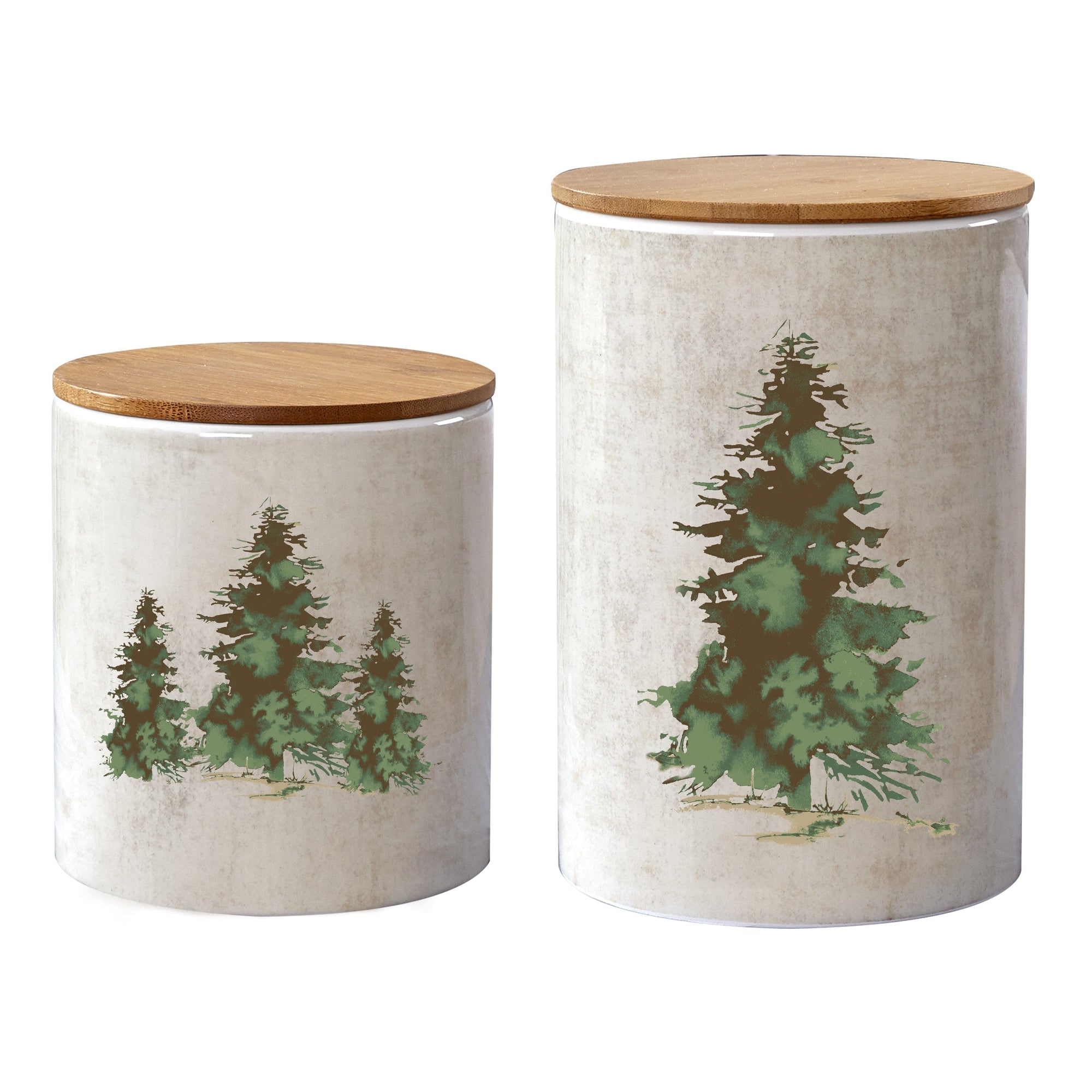 Scenery Tree 2PC Canister Set Canister