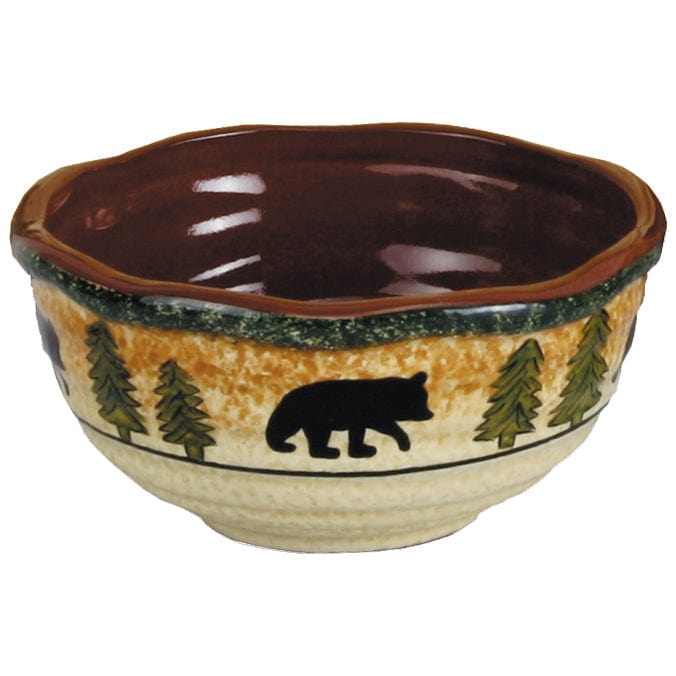 Paseo Road Rustic Bear Dinnerware - Thumbnail 4