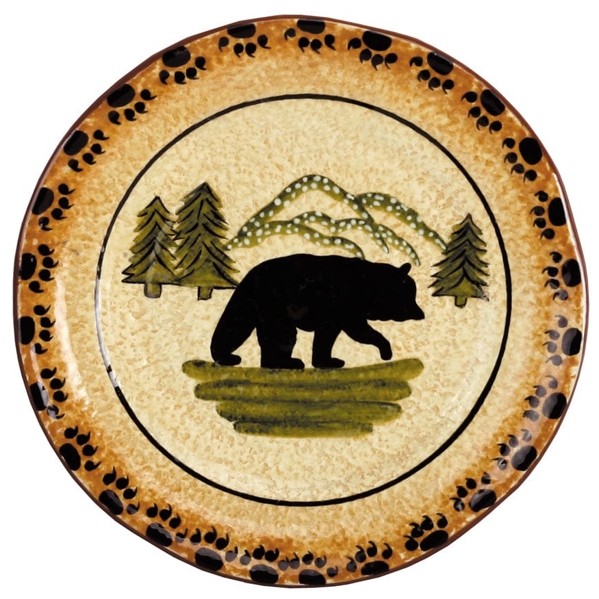 Paseo Road Rustic Bear Dinnerware - Thumbnail 2