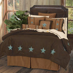 Laredo Comforter Set, Turquoise Turquoise / Twin Comforter