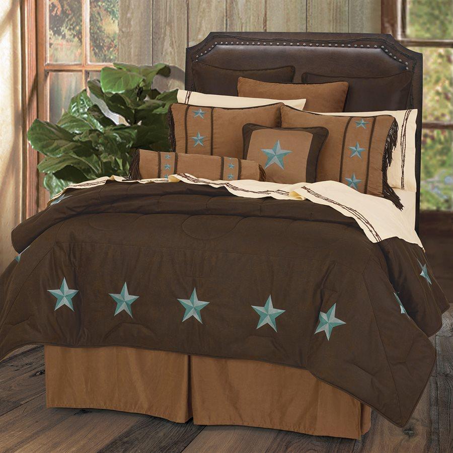 Laredo Comforter Set, Turquoise Turquoise / Twin Comforter