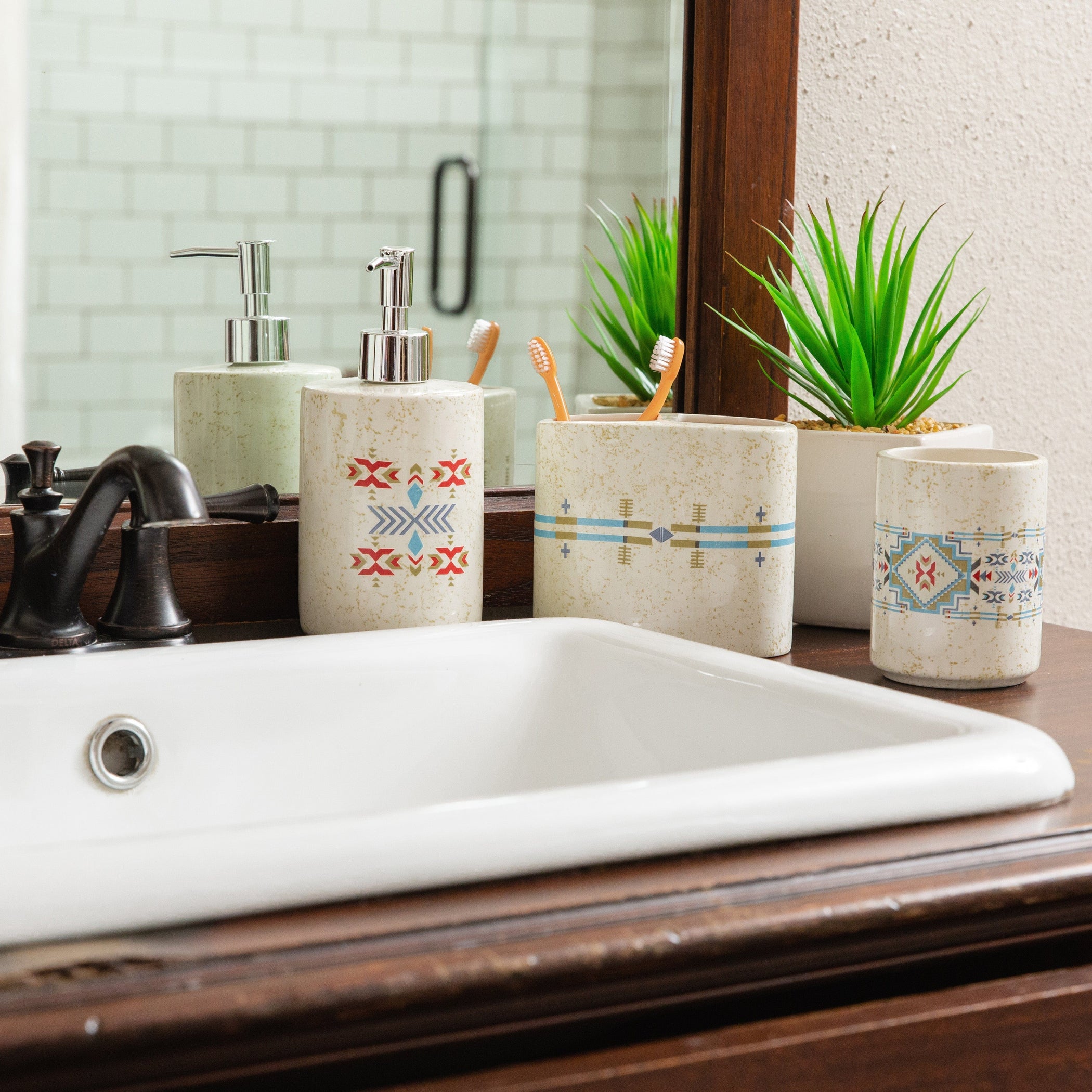 Paseo Road Countertop & Bath Accessories Set Where Style Meets