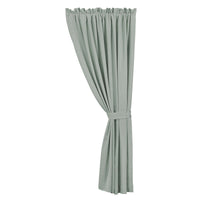 Luna Washed Linen Curtain 48" x 108" / Sage Curtain