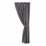 Luna Washed Linen Curtain 48" x 108" / Slate Curtain