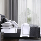 Embroidered Border Duvet Cover Set Duvet Cover