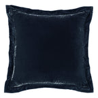 Stella Faux Silk Velvet Flanged Euro Sham Euro Sham