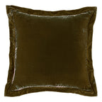 Stella Faux Silk Velvet Flanged Euro Sham Euro Sham