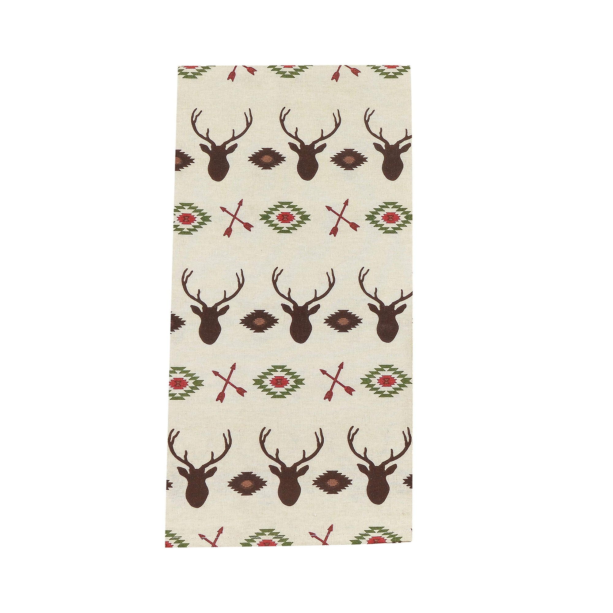 Aztec Multi Deer Tea Towel Kitchen Towel