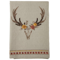 Desert Skull Bohemian Tea Towel Kitchen Towel