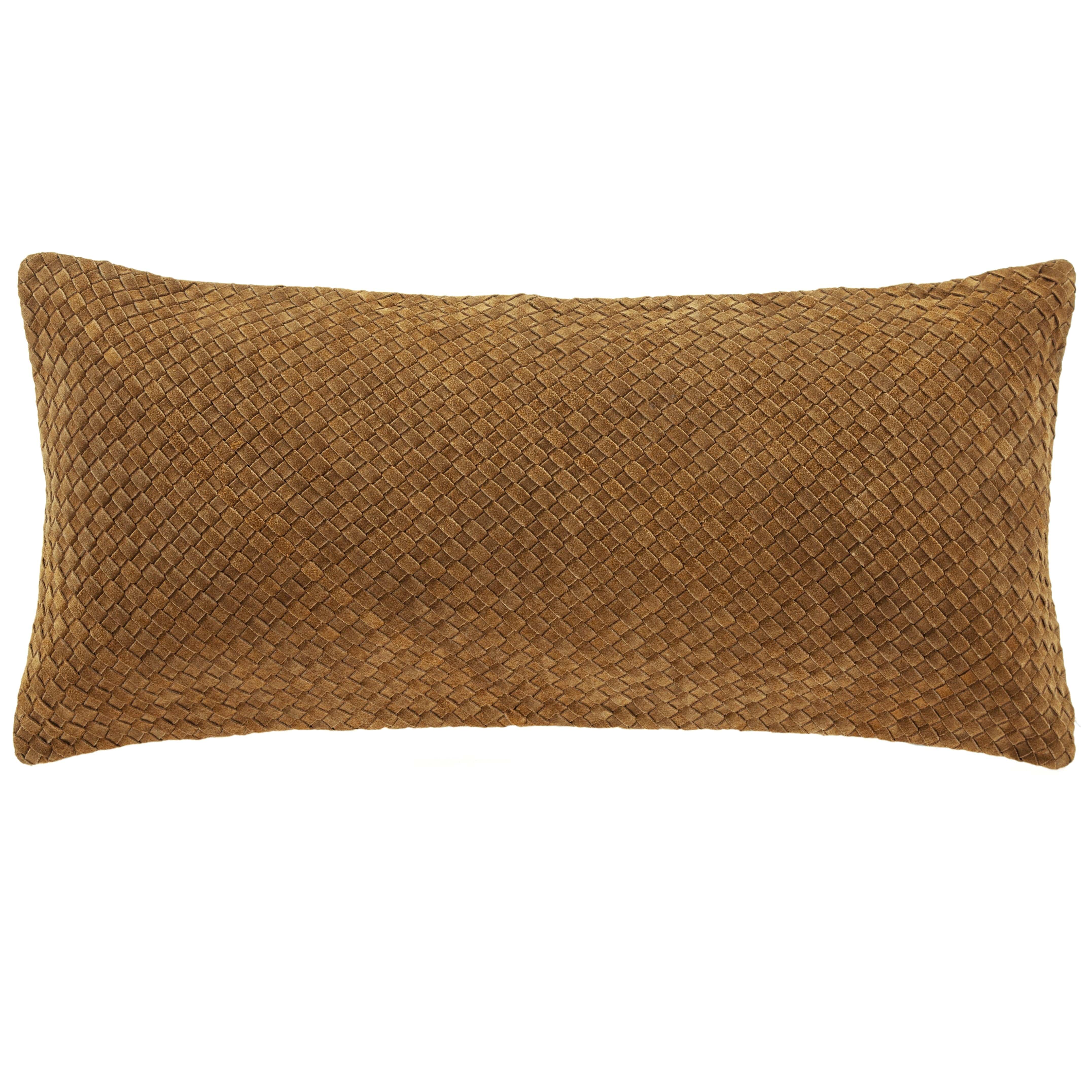 https://paseoroad.com/cdn/shop/products/paseo-road-leather-pillow-hazel-brown-woven-suede-lumbar-pillow-38306134556888.jpg?v=1664309340