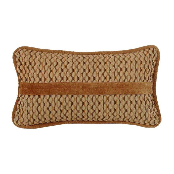 Lexington Small Oblong Lumbar Pillow, Caramel